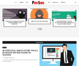 Postling.com(Marketing) Screenshot