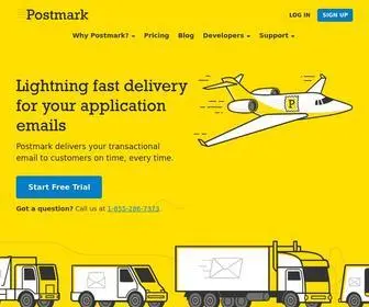 Postmarkapp.com(Postmark) Screenshot