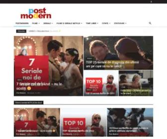 Postmodern.ro(Homepage) Screenshot