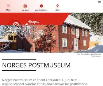 Postmuseet.no(Norges Postmuseum) Screenshot