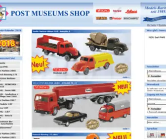 Postmuseumsshop.de(POST MUSEUMS SHOP) Screenshot