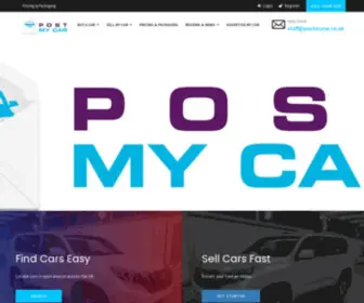 Postmycar.co.uk(Sell my car) Screenshot