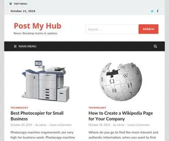 Postmyhub.com(High Traffic Guest Post Sites) Screenshot