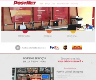 Postnet.com.br(Home) Screenshot