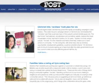 Postnewspapers.com.au(Post Newspapers) Screenshot