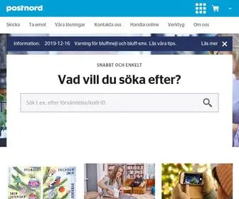 Postnord.se(Postnord) Screenshot