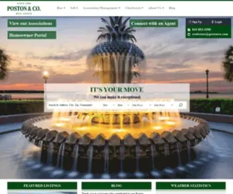 Postonco.com(Charleston, SC) Screenshot