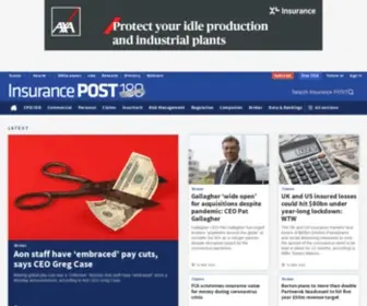 Postonline.co.uk(Insurance POST) Screenshot