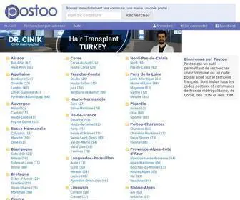Postoo.com(¤ Code Postal) Screenshot
