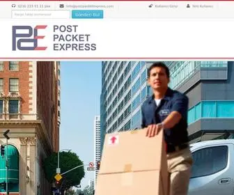 Postpacketexpress.com(Post Packet Express) Screenshot