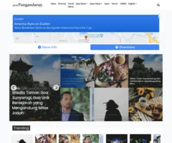 Postpangandaran.com(Post Pangandaran Portal info berita terkini) Screenshot