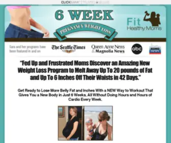 Postpartumexercises.com(6 Week Pregnancy Weight Loss) Screenshot