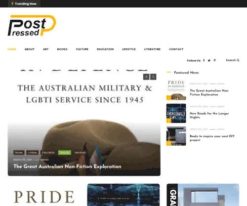 Postpressed.com.au(Post Pressed) Screenshot