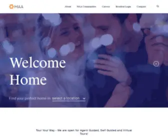 Postproperties.com(Luxury Apartment Homes) Screenshot