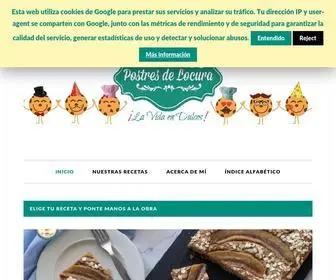 Postresdelocura.com(INICIO) Screenshot
