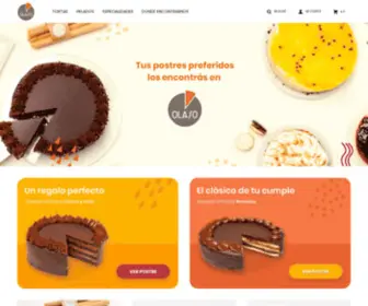 Postresolaso.com.uy(Postres Olaso comprar online) Screenshot