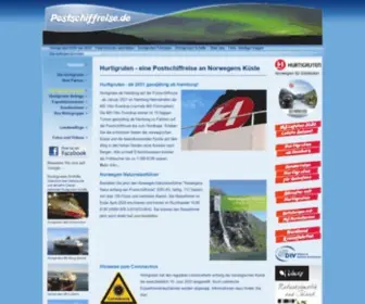 Postschiffreise.de(Hurtigruten Postschiffreise) Screenshot