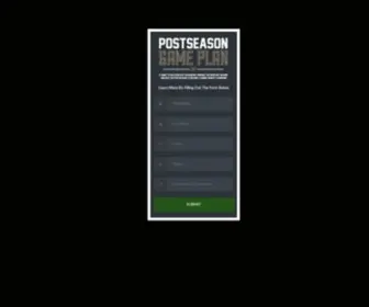 Postseasongameplan.com(Postseason Game Plan Postseason Game Plan) Screenshot