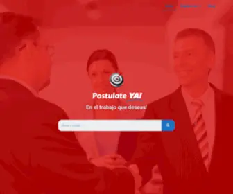 Postulateya.com(PostulateYa) Screenshot