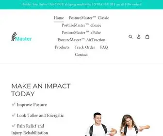 Posture-Master.com(Correct Posture in 14 Days) Screenshot