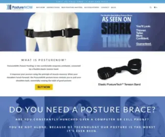 Posturenow.com(The World's Best Selling Posture Corrector Brace) Screenshot