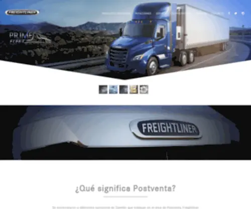 Postventa-Freightliner.com(Postventa Freightliner) Screenshot