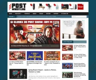 Postwrestling.com(POST Wrestling) Screenshot