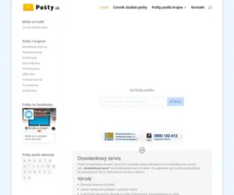 Posty.sk(Slovenské pošty) Screenshot