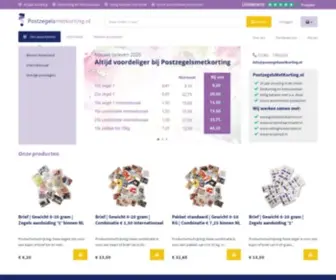 Postzegelsmetkorting.nl(Postzegels) Screenshot