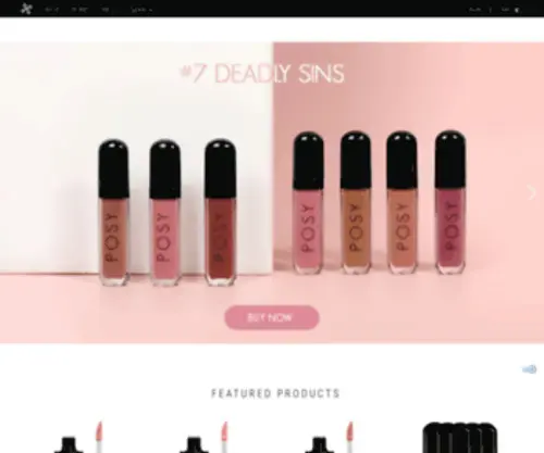 Posybeauty.co.id(Lipstick Posy Beauty Matte) Screenshot