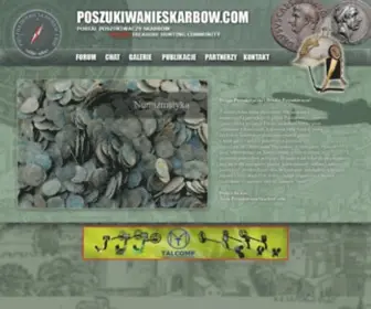 Poszukiwanieskarbow.com(PoszukiwanieSkarbów.com) Screenshot