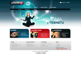 Potaczek.pl(Witryny internetowe) Screenshot
