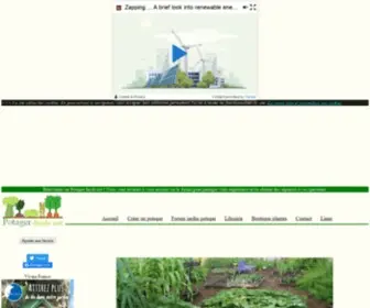 Potager-Facile.net(Toute l'information utile pour votre potager) Screenshot