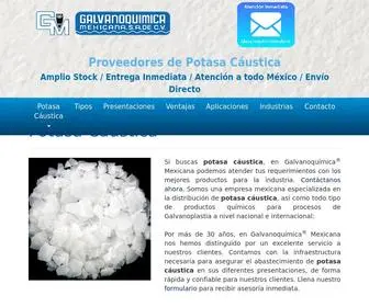 Potasacaustica.com(Cáustica) Screenshot