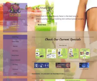 Potchdietclinic.co.za(Potch Diet Clinic and Beauty Salon) Screenshot