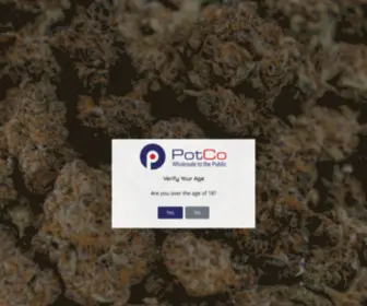 Potcodispensary.com(PotCo Medical Cannabis Dispensary) Screenshot