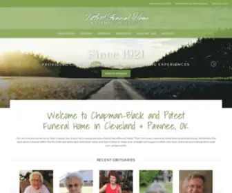 Poteetfuneralhome.com(Poteet Funeral Home) Screenshot