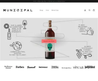 Potek.com(Municipal Winemakers) Screenshot