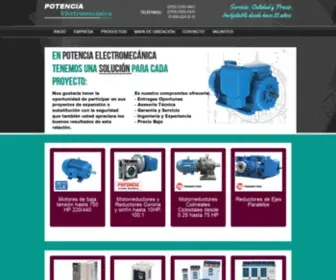 Potenciaelectromecanica.com(POTENCIA ELECTROMECANICA) Screenshot