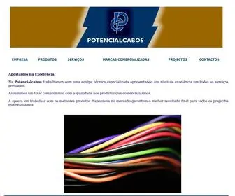 Potencialcabos.pt( POTENCIAL) Screenshot