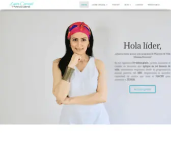 Potencialideres.com(Laura Carvajal potencia líderes) Screenshot