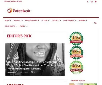 Potentash.com(We publish lifestyle content) Screenshot