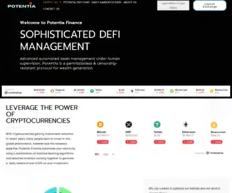 Potentia.finance(Potentia Finance) Screenshot