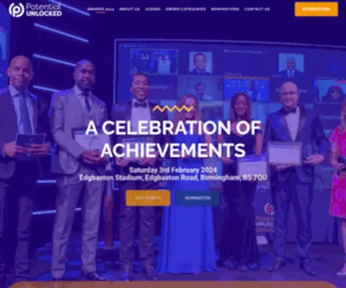 Potentialunlockedawards.com(Potential Unlocked Awards) Screenshot