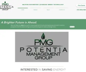 Potentiamanagement.com(Potentia Management) Screenshot