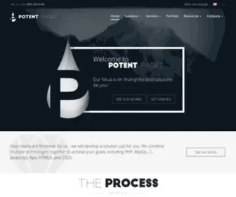 Potentpages.com(Potent Pages) Screenshot