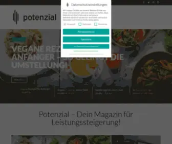 Potenzial-Magazin.de(Potenzial) Screenshot