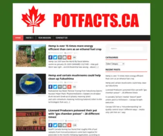 Potfacts.ca(Potfacts) Screenshot