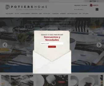 Potiershome.com(Potiers Home) Screenshot