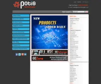 Potistechnologies.com(Potis Technologies) Screenshot